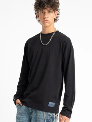 Longsleeve chłopięcy z naszywką Reporter