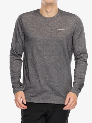 Longsleeve Craghoppers NosiLife Abel LS T-Shirt - black pepper marl