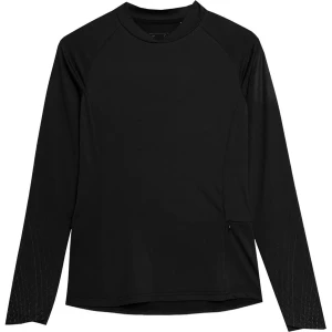 Longsleeve damski 4FAW23TFLOF150 4F Czarny