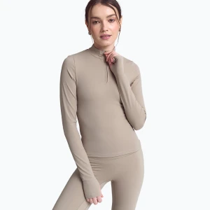 Zdjęcie produktu Longsleeve damski JOYINME Motion LS 1/4 Zip sage