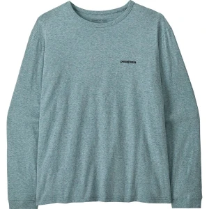 Longsleeve damski P-6 Logo Responsibili Patagonia Niebieski