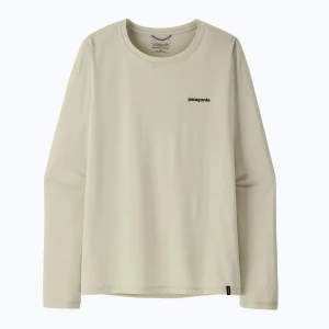 Longsleeve damski Patagonia Capilene Cool Daily Shirt - Boardshort Logo dyno white