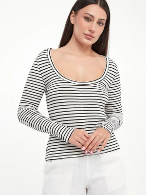 Longsleeve damski w paski Faro ECOALF