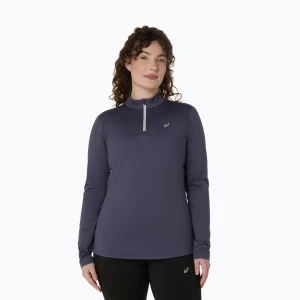 Longsleeve do biegania damski ASICS Core LS Half Zip Winter indigo fog