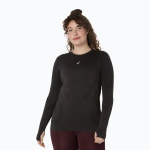 Longsleeve do biegania damski ASICS Road Seamless LS performance black
