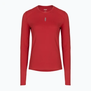 Longsleeve do biegania damski HOKA EveryRun Long Sleeve red agate