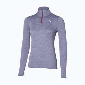 Longsleeve do biegania damski Mizuno Impulse Core Half Zip cadet