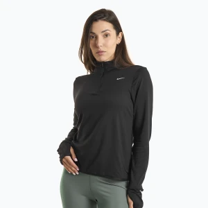 Longsleeve do biegania damski Nike Swift Element UV 1/4-Zip black