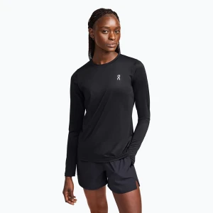 Longsleeve do biegania damski On Core Long-T black
