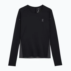 Longsleeve do biegania damski On Performance Long-T black / eclipse