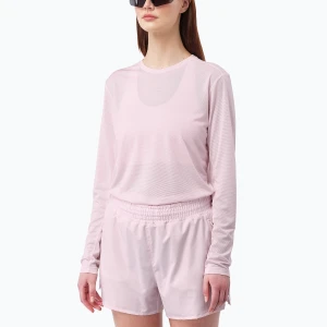 Longsleeve do biegania damski Salomon Shakeout Core LS Tee icy pink