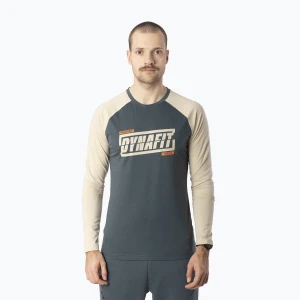 Longsleeve do biegania męski DYNAFIT 24 / 7 overcast / 0720 Niebieski