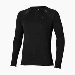 Longsleeve do biegania męski Mizuno Active Dryaeroflow black