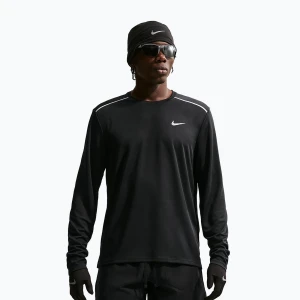Longsleeve do biegania męski Nike Miler Dri-Fit UV black