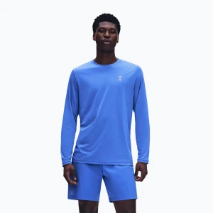 Longsleeve do biegania męski On Core Long-T jay Niebieski