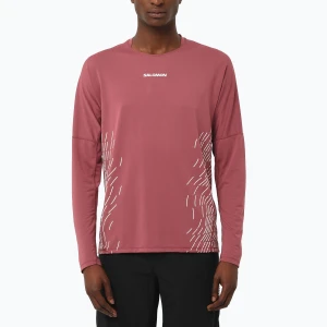 Zdjęcie produktu Longsleeve do biegania męski Salomon Sense Aero GFX nocturne