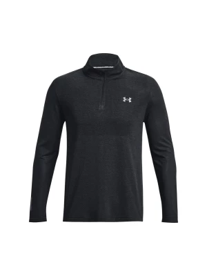 Longsleeve do biegania męskiUnder Armour UA Seamless Stride 1/4 Zip - czarny