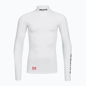 Longsleeve do pływania męski Musto Championship Rash Guard white