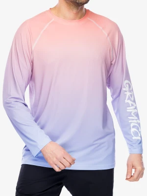 Longsleeve Gramicci Upf-Shield Long Sleeve Top - gradation blue