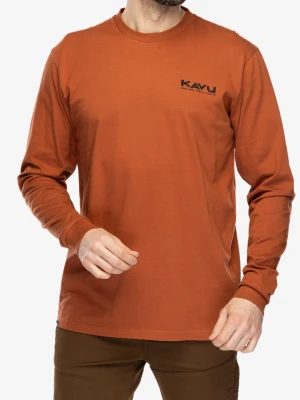 Longsleeve Kavu LS Etch Art - copper