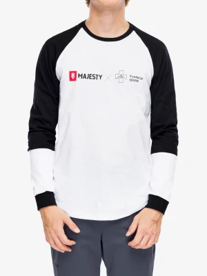 Longsleeve Majesty Fundacja GOPR Ratownik LS - white