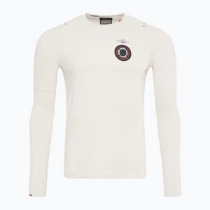 Longsleeve męski Aeronautica Militare Flying Team white beige