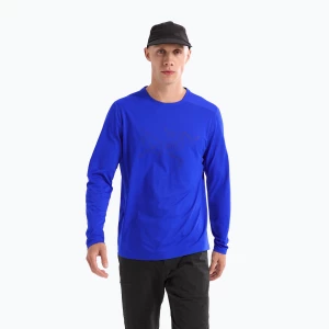 Longsleeve męski Arc'teryx Cormac Logo vitality heather/ black sapphire