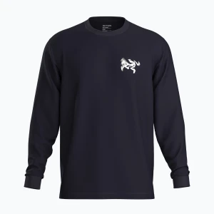 Longsleeve męski Arc'teryx Kragg SL Cotton Bird Tile black/arctic silk