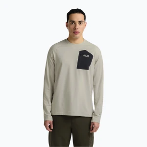 Longsleeve męski Jack Wolfskin Prelight Trail Crew pale sand