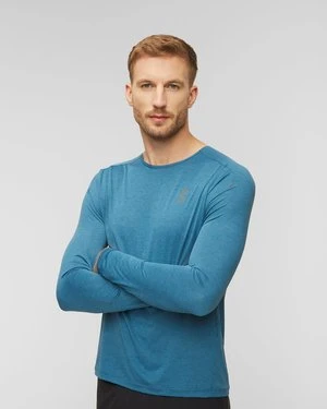 Longsleeve Męski On Performance Long-t Niebieski