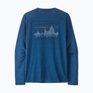Longsleeve męski Patagonia Cap Cool Daily Graphic Shirt '73 skyline/clement blue x-dye