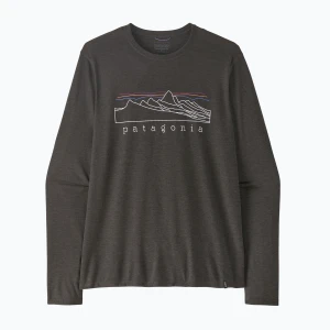 Longsleeve męski Patagonia Cap Cool Trail Stratapeaks ink black