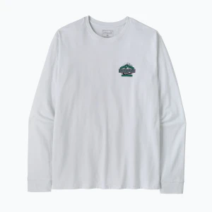 Longsleeve męski Patagonia Great Waves Responsibili-Tee LS fiber white