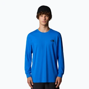 Longsleeve męski The North Face Box Nse Tee heroblue/tnfblk