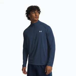 Longsleeve męski Under Armour Tech Textured 1/2 Zip wham blue/white