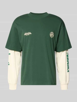 Longsleeve o kroju relaxed fit w stylu double-layer model 'Sunday Miles' ANOTHER COTTON LAB