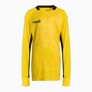 Longsleeve piłkarski dziecięcy Capelli Pitch Star Goalkeeper team yellow/black Capelli Sport