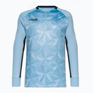 Longsleeve piłkarski męski Capelli Pitch Star Goalkeeper light blue/black Capelli Sport