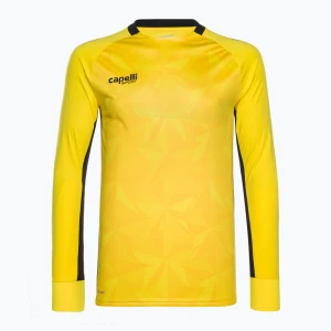 Longsleeve piłkarski męski Capelli Pitch Star Goalkeeper team yellow/black Capelli Sport