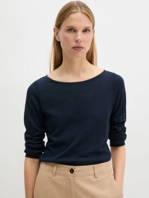 Longsleeve regular Marc O'Polo modrá