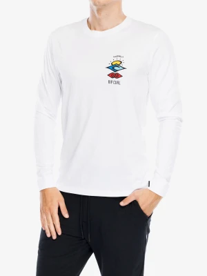 Longsleeve Rip Curl Search Icon L/S Tee - white/white