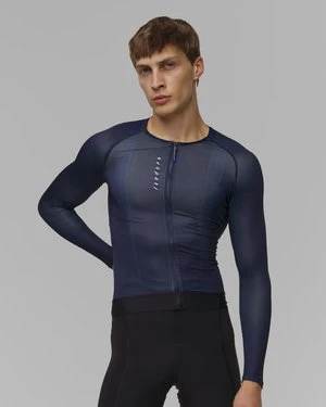 Longsleeve Rowerowy Męski Isadore Alternative Ultralight Long Sleeve Jersey Granatowy