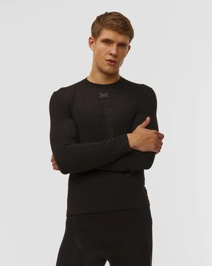 Longsleeve Temoaktywny Męski X-bionic Mightywool Shirt Ls Czarny