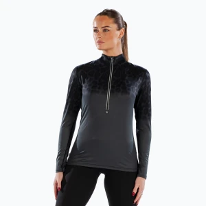 Longsleeve termoaktywny damski Surfanic Cozy CarbonDri Limited Edition Zip Neck black