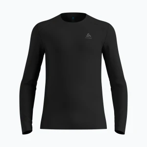 Bluza termoaktywna męska ODLO Fundamentals Active Warm Bl Top Crew Neck black