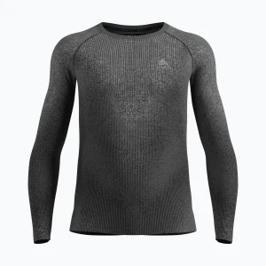Longsleeve termoaktywny męski ODLO Performance Warm Blackcomb Bl Top Crew Neck black