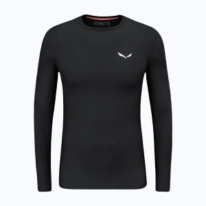 Longsleeve termoaktywny męski Salewa Cristallo Warm AMR black out