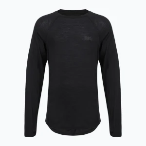 Longsleeve termoaktywny męski ThirtyTwo Ridelite Merino black/black