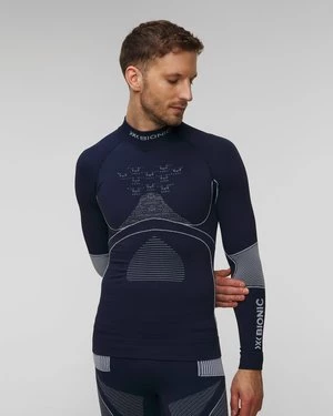 Longsleeve Termoaktywny Z Półgolfem Męski X-bionic Energy Accumulator 4.0 Turtle Neck