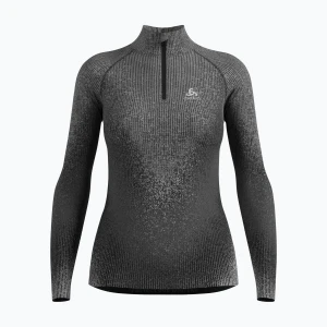 Bluza termoaktywna ODLO Performance Warm Blackcomb Bl Top Turtle Neck HZ black Szary